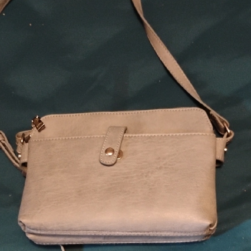 Chic Beige Crossbody Bag